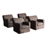 Lounge Chairs by Christian Liaigre, France, 1990s