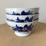 Series of 3 old bowls