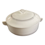 Art Deco Soup Tureen - Cream White