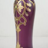 Enamelled Glass Vase, 1930s