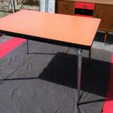 Formica table orange