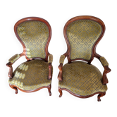 2 Fauteuils Voltaire