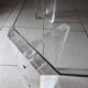 Octagonal Glass and Lucite Coffee Table, Karl Springer, USA Mid-Century Vintage