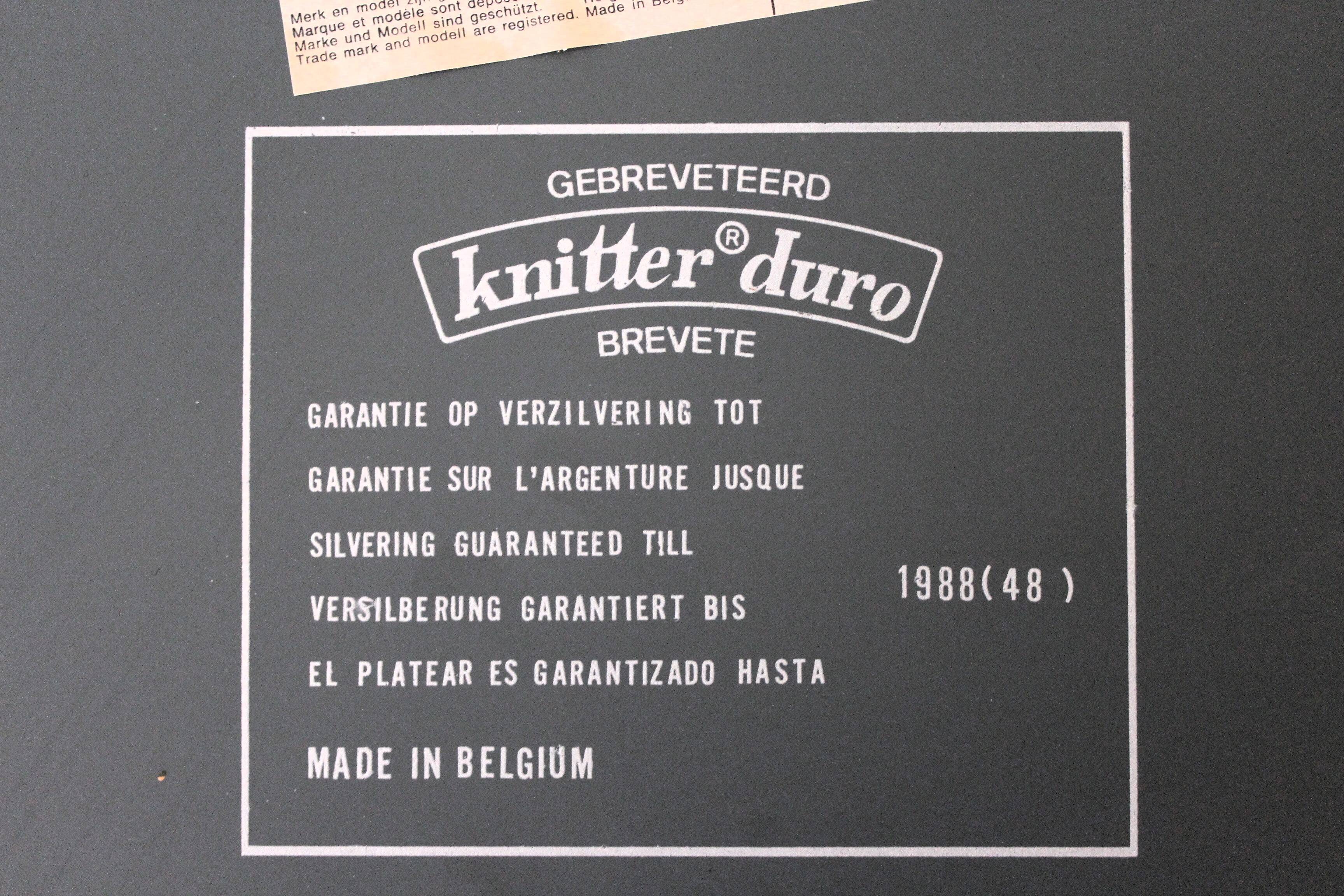 Knitter Duro Two-Tone Glass Mirror 70s