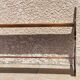 Old wall shelf in wood