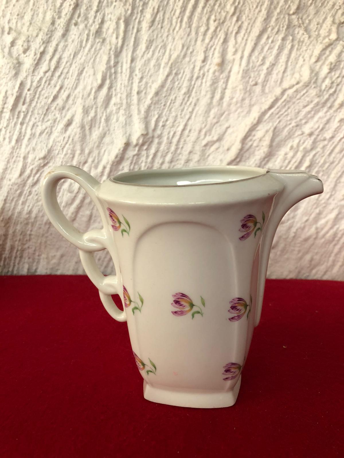 Porcelain milk pot S I P Art Deco