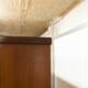 Scandinavian teak cabinet 4 doors 2+1 drawers wardrobe 1960