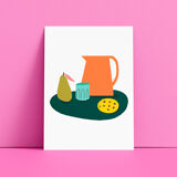 L'heure du goûter - affiche kids friendly