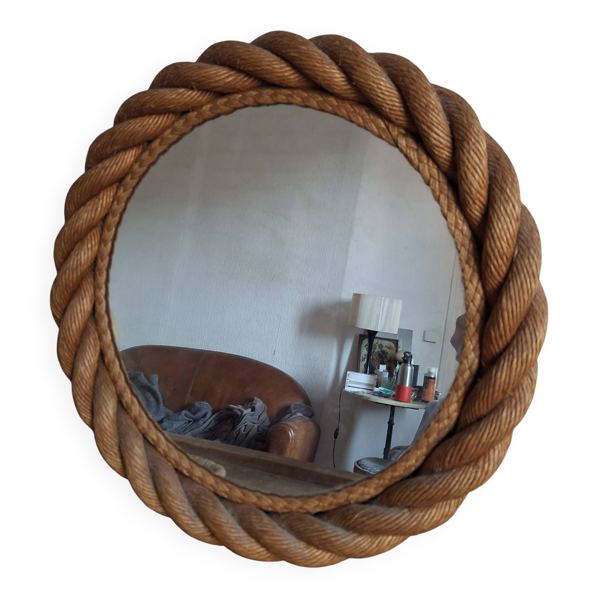 Rope mirror. Audoux Minet. 1960