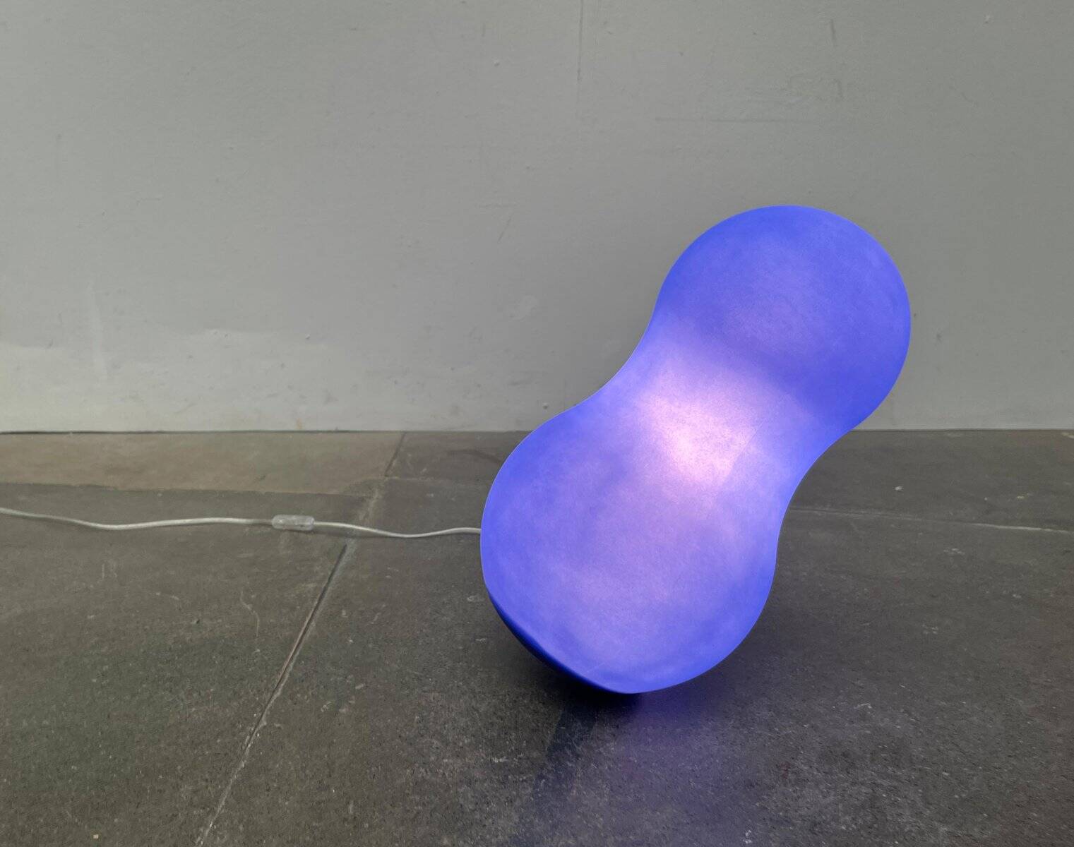 Postmodern balancing floor lamp model Penguin by Dominic Symons for Flötotto.