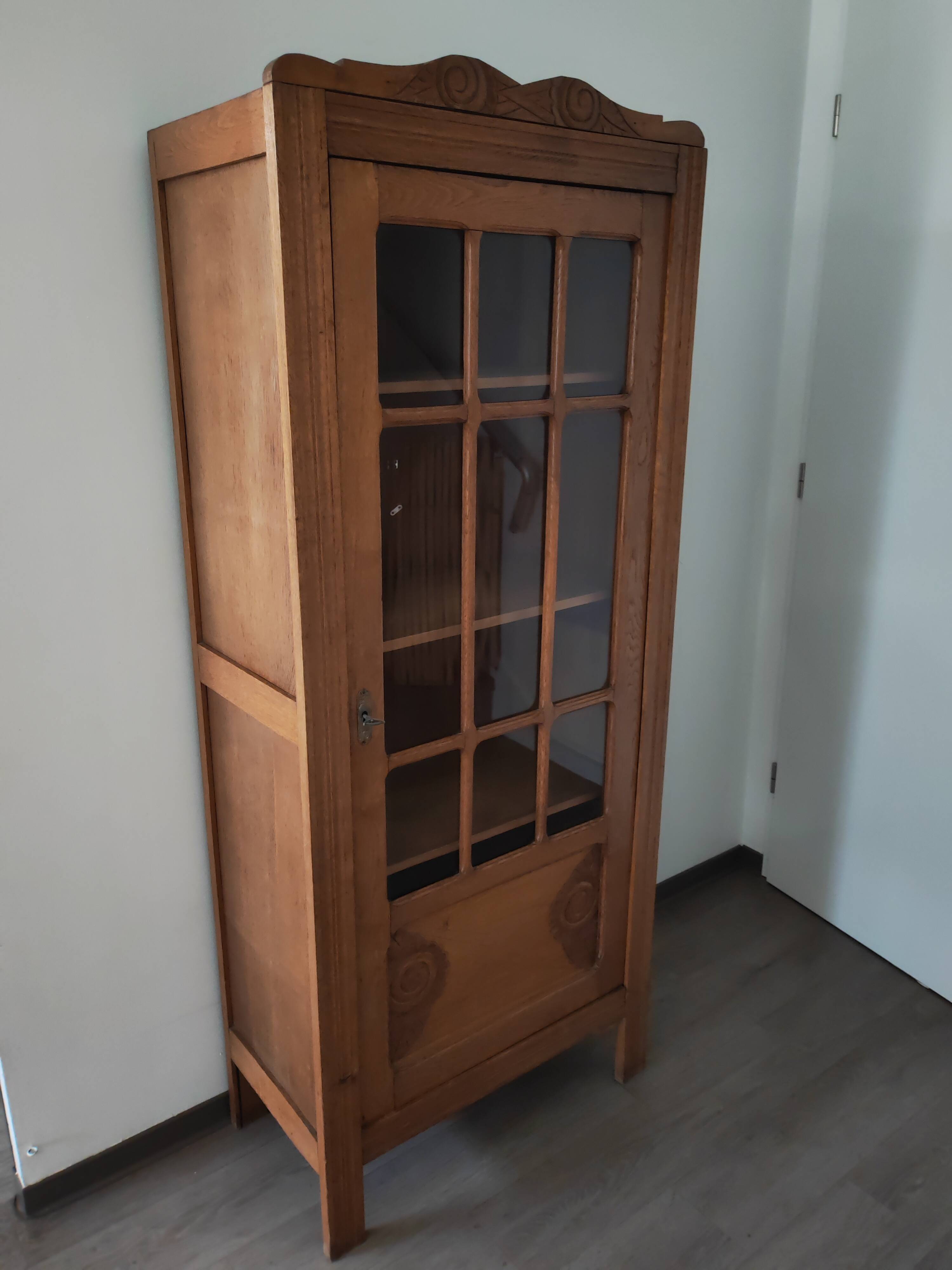 Parisian glass cabinet