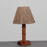 Vintage wooden lamp 1960