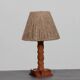 Vintage wooden lamp 1960