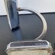 Small Pirouett Art Deco lamp with a chrome base.