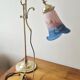 Art Nouveau lamp - Brass and glass paste - 1920s period
