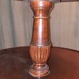 Round server with 2 trays