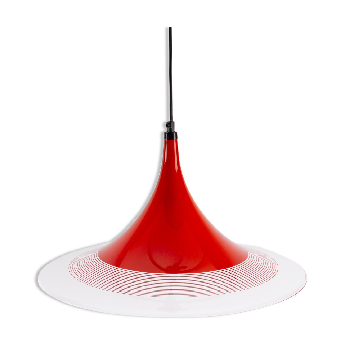Red Acrylic Witch's Hat Lamp