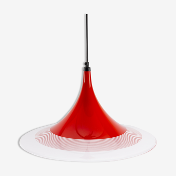 Red Acrylic Witch's Hat Lamp