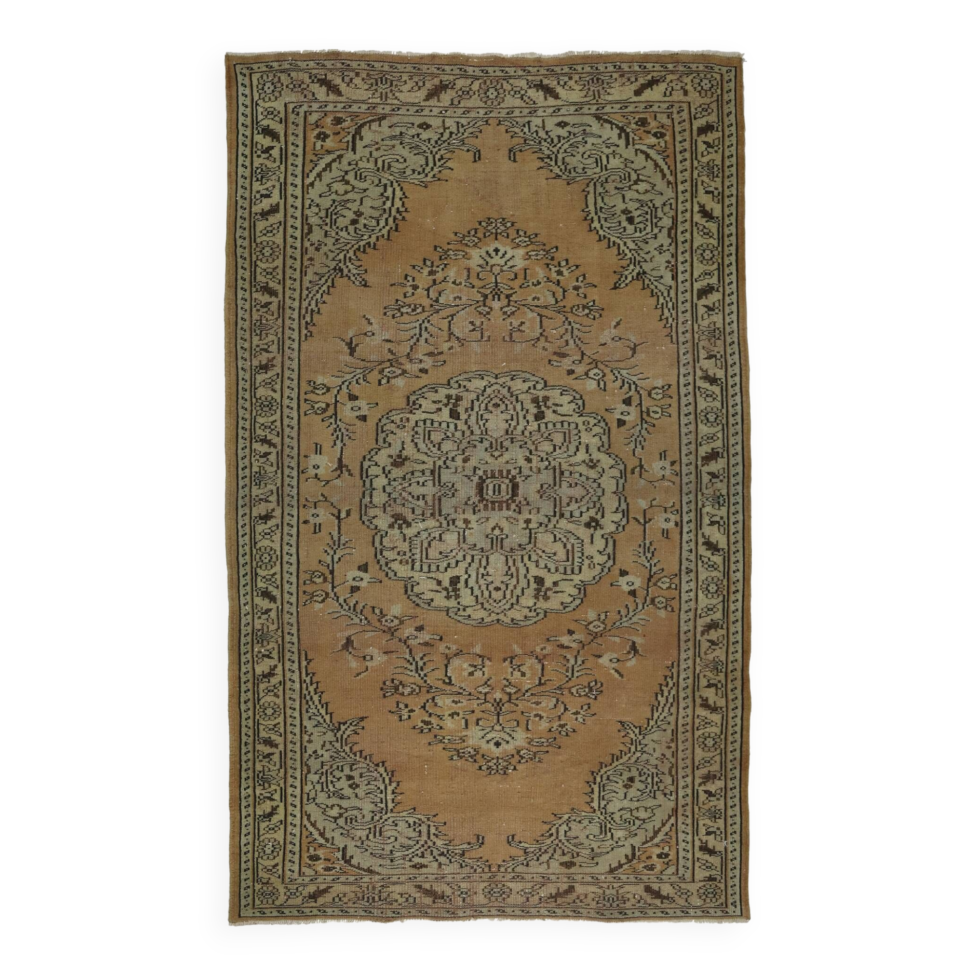 Turkish Anatolian Handmade Vintage Rug 300 cm x 180 cm