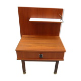 Vintage mid-century bedside table 1960's