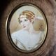 Miniature under glass signed S.Gray