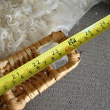 Empty wicker pocket to hang 70s