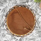 Rattan sun mirror