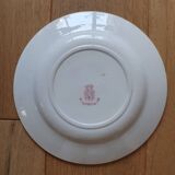 6 assiettes en terre de fer Gien