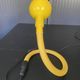 Yellow Hebi lamp by Isao Hosoe for Valenti, vintage pop yellow from the 1970s.