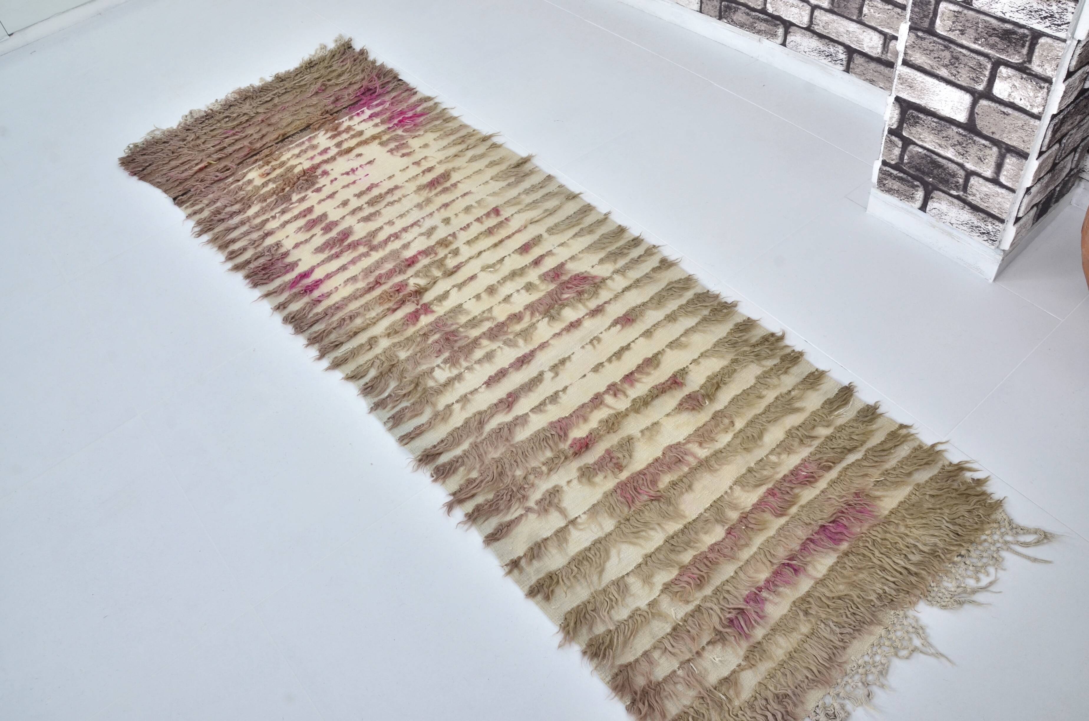 Vintage Anatolian Angora Wool Rug sku 3076