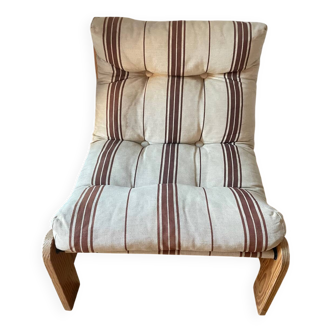 Paire de fauteuils vintage année 70
