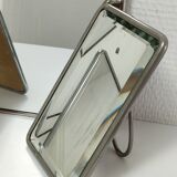three barber mirrors metal frame early to middle XXth