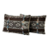 Set of 2 vintage kilim cushion covers 36x51 cm