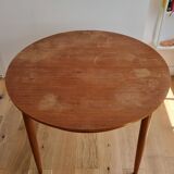 Scandinavian vintage round table
