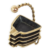 Stackable ashtrays from the 50s