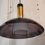 Large vintage Stilux Milano counter-weight chandelier suspension