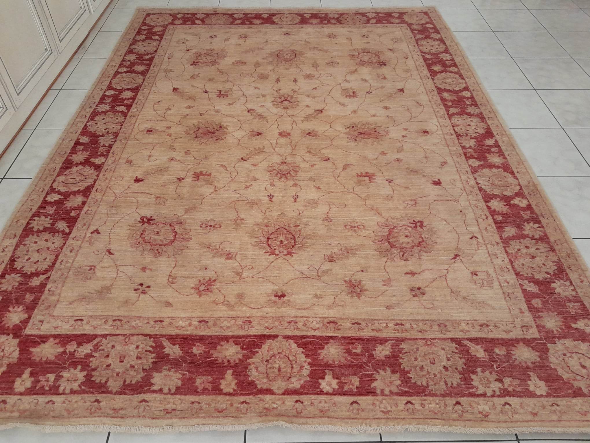 Chobi ziegler handmade rug 267x198cm