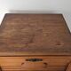 Gradiam oak curtained filing cabinet