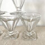 Vintage stemmed glasses