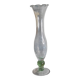 Vase tulipe verre craquelé