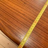 Baumann scandinavian scandinavian teak round table with 2 scandinavian extensions
