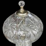 Lampe à poser en cristal taillé