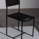 Paire de chaises de la collection Spaghetti conçue par Giandomenico Belotti 1970