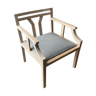 Armchair design raw wood