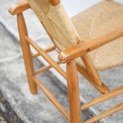 Charlotte Perriand armchair model 21 Chamrousse, French designer armchair