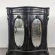 Meuble d'appui Napoléon III en bois noirci