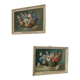 Tableaux Hst fleurs signé Jul. Carlier