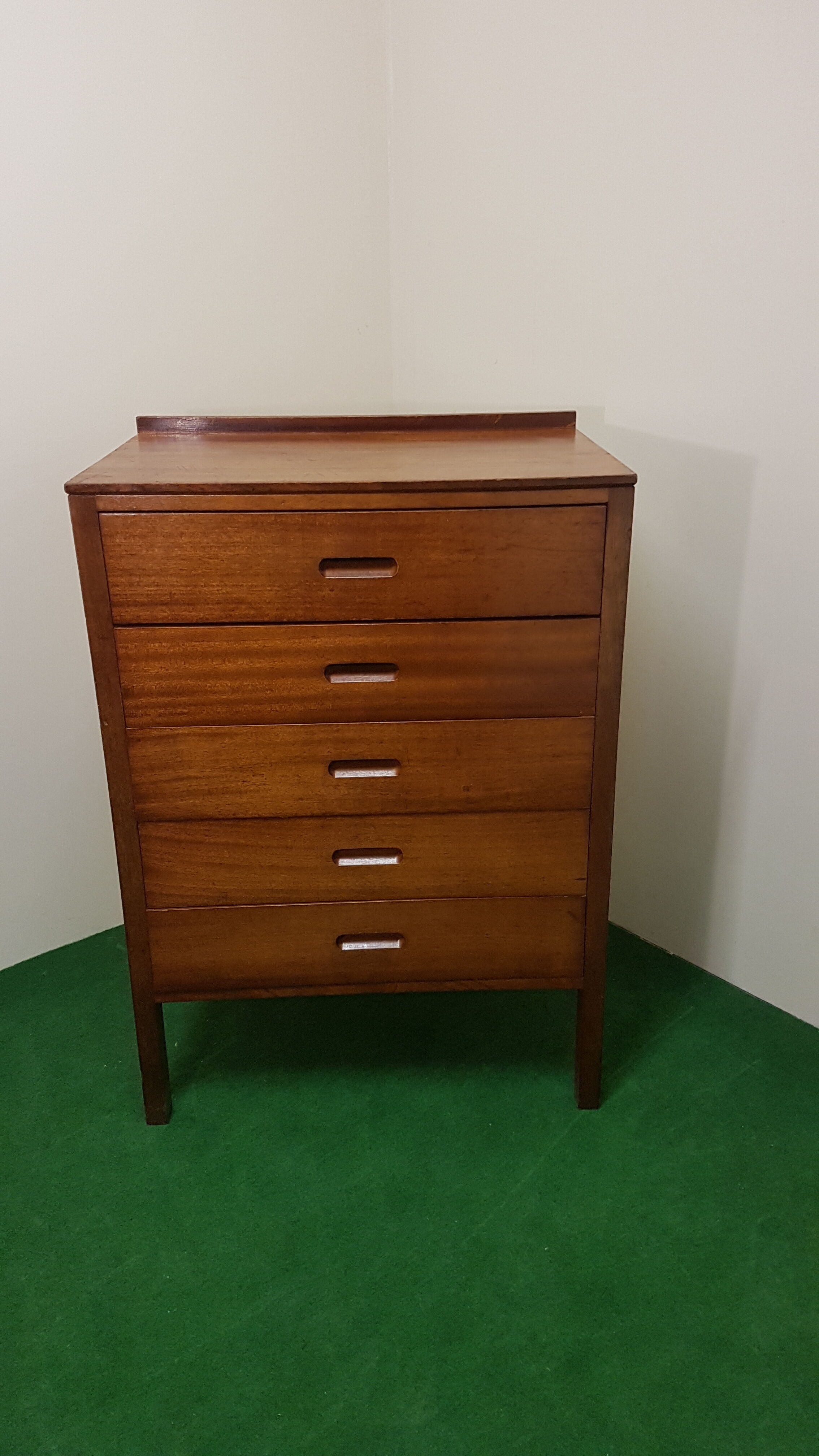 Teak chest of drawer