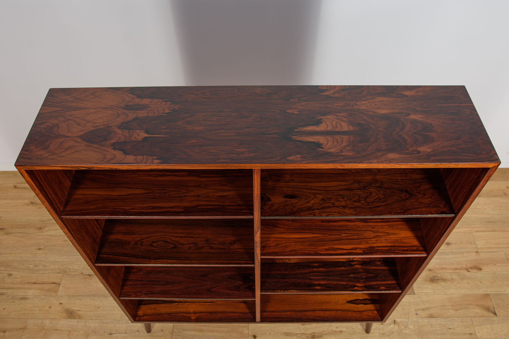 Mid-Century Model 6 Rosewood Bookcase by Omann Jun, Denmark, 1960s