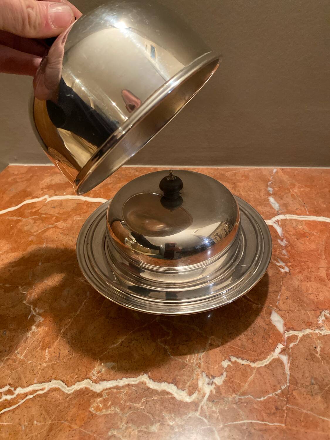 Beautiful set of two old caviar bells